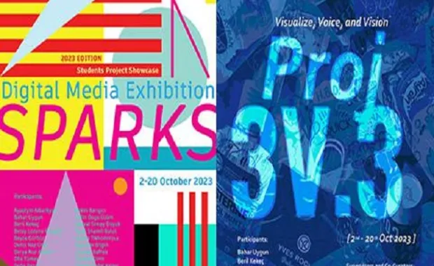 Project 3V.3 & Sparks Exhibitions in FASS Art Gallery