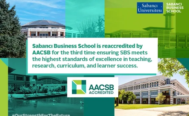 Sabancı Business School Re-Accredited by AACSB