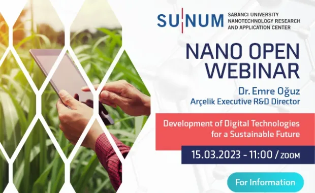 Emre Oğuz is the new guest of the Nano Open Webinars