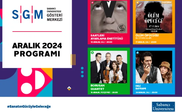 Sabancı Gösteri Merkezi, SGM, Aralık