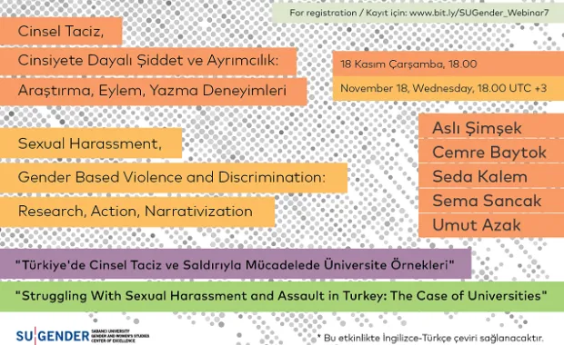 Türkiye'de Cinsel Taciz ve Saldırıyla Mücadelede Üniversite Örnekleri Resmi