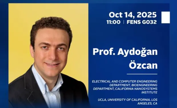 UCLA's Prof. Aydoğan Özcan to Discuss the Revolution in Medicine with Artificial Intelligence