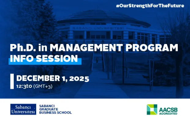 You are invited to the Ph.D. in Management Program Information Session
