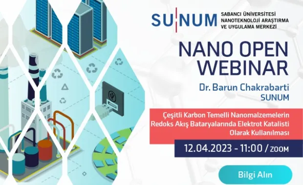 Nano Open Seminer Serisi'nin yeni konuğu Barun Chakrabarti