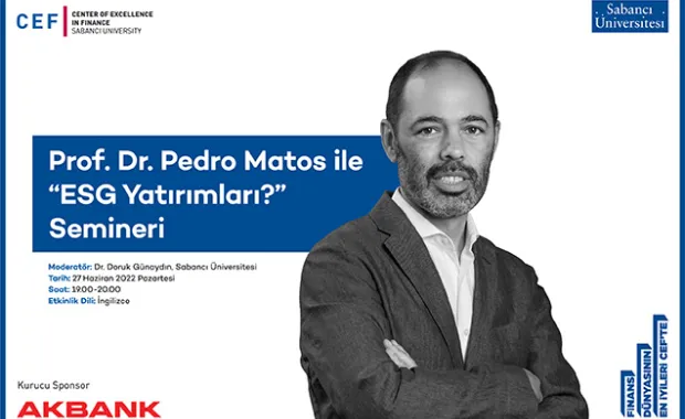 CEF, “ESG Yatırımları” Semineri Düzenleyecek