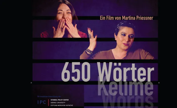 Belgesel gösterimi: 650 Wörter/ Words/ Kelime