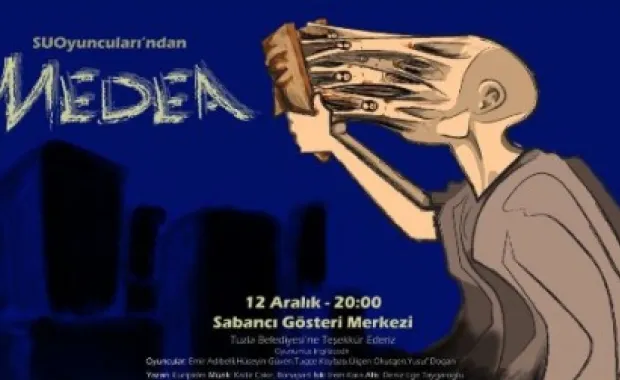 Medea, ilk kez Sabancı Üniversitesi Tiyatro Kulübü tarafından İngilizce olarak sahnede