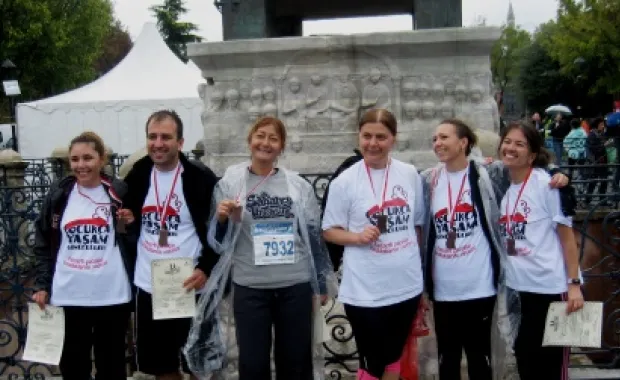 Avrasya Maratonunda Koşan Sabancılılar
