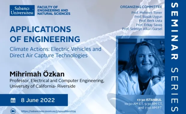 Mihrimah Özkan'dan "Climate Actions: Electric Vehicles and Direct Air Capture Technologies" semineri
