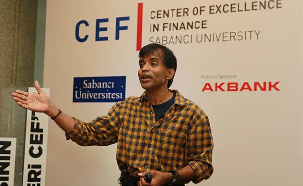 “Değerleme”nin bir numaralı ismi Aswath Damodaran CEF'in konuğu oldu