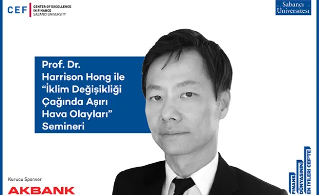 CEF’ten “İklim Değişikliği Çağında Aşırı Hava Olayları” Semineri