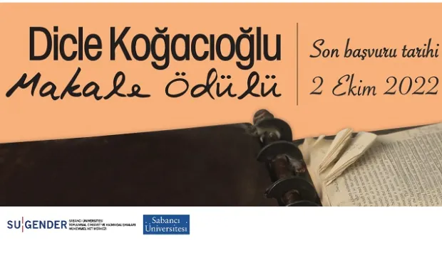 Dicle Koğacıoğlu Makale Ödülü 2022 İçin Son Başvuru Tarihi 2 Ekim