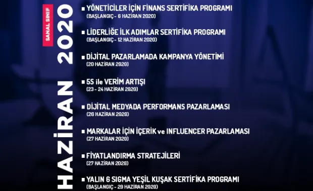 EDU Açık Eğitimler ile Haziran’da 8 Farklı Eğitim