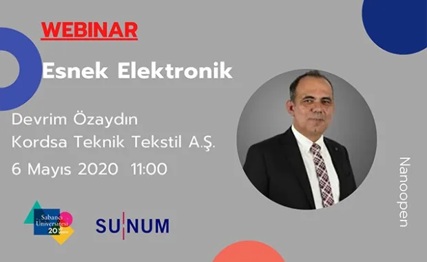 "Esnek Elektronik" Nano Open Webinarı
