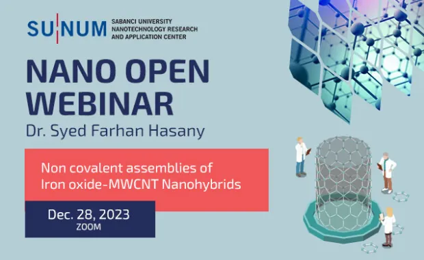 Nano Open Seminer Serisi'nin yeni konuğu Syed Farhan Hasany