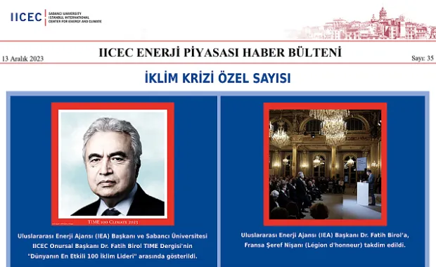 IICEC Enerji Piyasası Haber Bülteni (İklim Krizi Özel Sayı) – 35