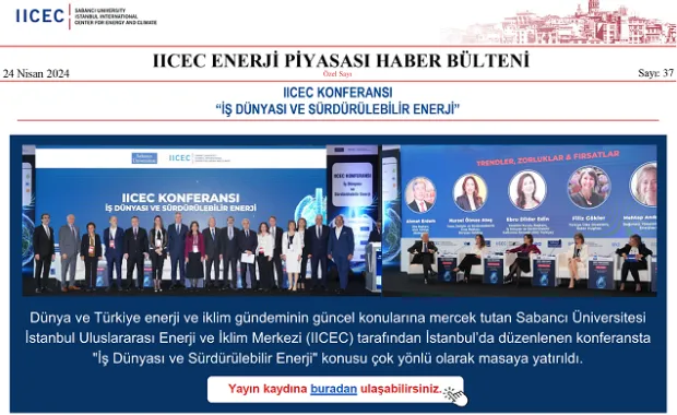 ICEC Enerji Piyasası Haber Bülteni (Özel Sayı) No: 37