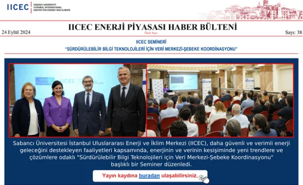 IICEC Enerji Piyasası Haber Bülteni (Özel Sayı) No: 38