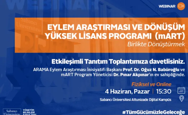 mART Programı Tanıtım Toplantısı 4 Haziran’da Gerçekleşecek