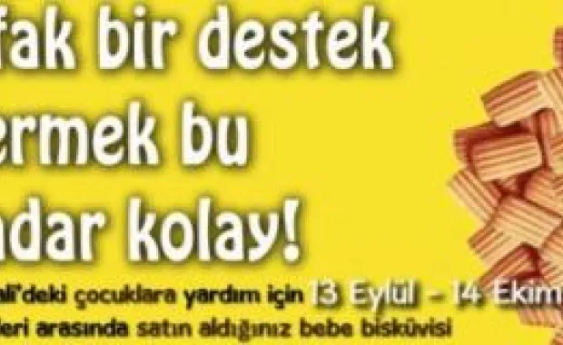 Somali'deki çocuklar için bebe bisküvisi topluyoruz!