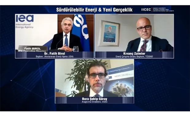IICEC “Sürdürülebilir Enerji & Yeni Gerçeklik” webinarını düzenledi