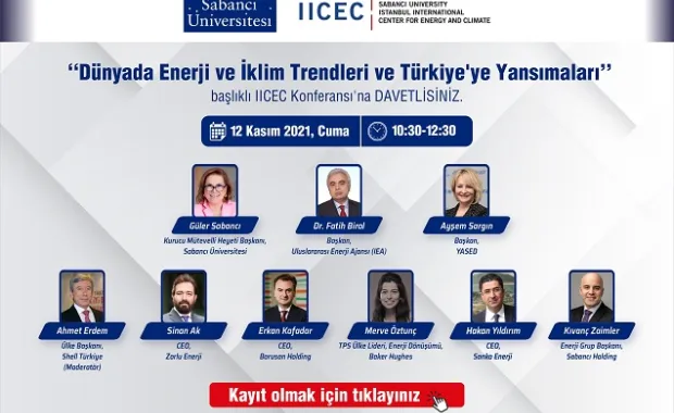 IICEC'den “Dünyada Enerji ve İklim Trendleri ve Türkiye’ye Yansımaları" Konferansı