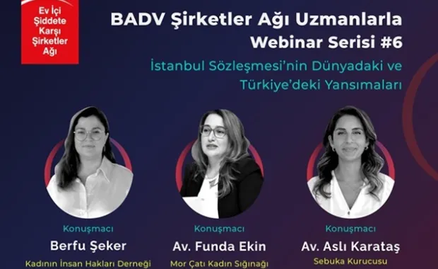 İstanbul Sözleşmesi'nin Dünyadaki ve Türkiye'deki Yansımaları Webinar Etkinliği