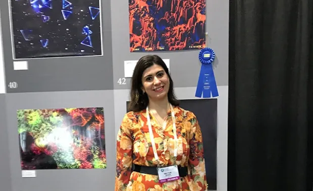 SUNUM Araştırmacısı Meltem Sezen “Science as Art” yarışmasında derece aldı