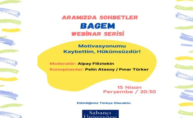 "Motivasyonumu kaybettim, hükümsüzdür!" webinarı