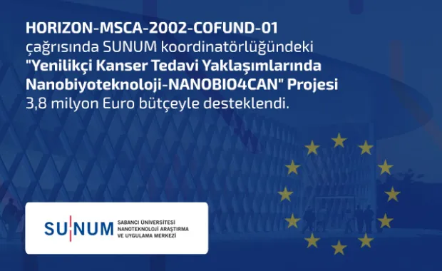 SUNUM Koordinatörlüğündeki Kanser Araştırmalarına AB Komisyonundan 3,8 Milyon Euro&#039;luk Destek