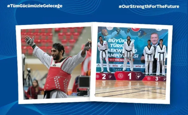 Öğrencimiz Mehmet Kani Polat, Büyükler Türkiye Taekwondo Şampiyonu oldu