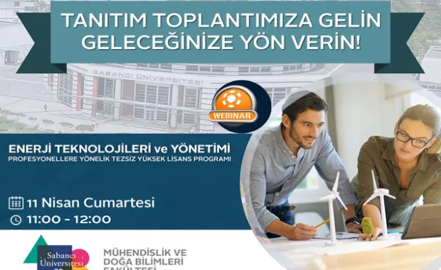 Profesyonel Tezsiz Yüksek Lisans Tanıtım Buluşmaları Webinar’da!