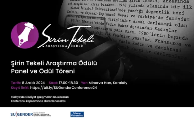 Şirin Tekeli Araştırma Ödülü Panel ve Ödül Töreni