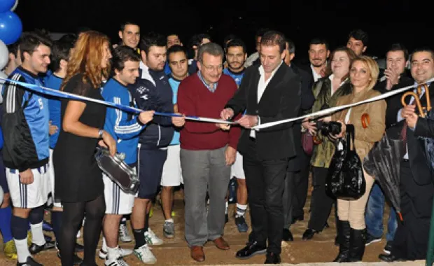 Yeni Futbol Sahamız Açıldı