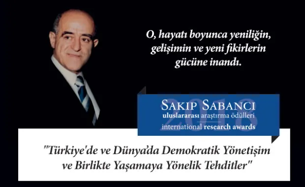 Sakıp Sabancı’yı Uluslararası Araştırma Ödülü ile Anıyoruz