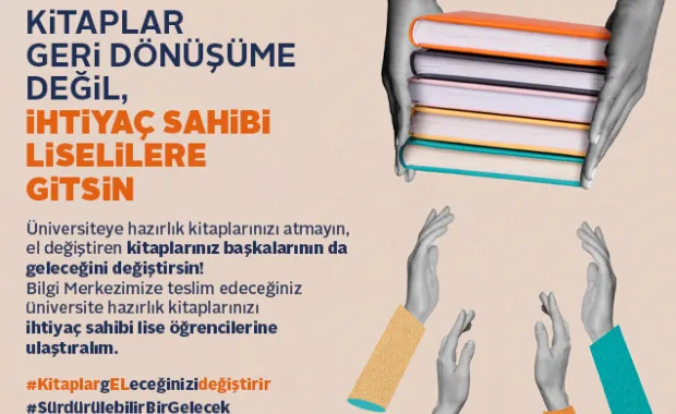 Kitaplar Geri Dönüşüme Değil, İhtiyaç Sahibi Liselilere Gitsin!
