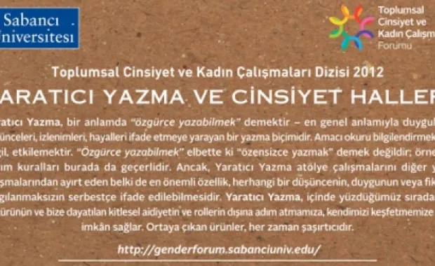 Sabancı Üniversitesi Toplumsal Cinsiyet ve Kadın Çalışmaları Dizisi 2011 “Kadın ve Edebiyat” Buluşmaları Sona Erdi