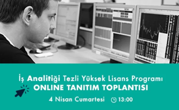 İş Analitiği Tezli Yüksek Lisans için Erken Kayıt Dönemi Başladı