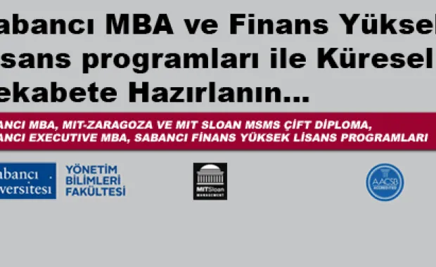 Sabancı Üniversitesi MBA, Executive MBA, Finans Yüksek Lisans Tanıtım Toplantıları Başladı