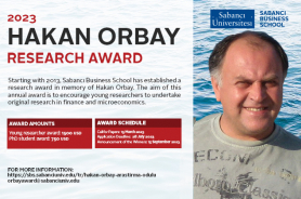 Applications Open for the 2023 Hakan Orbay Research Awards