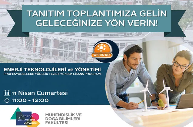 Profesyonel Tezsiz Yüksek Lisans Tanıtım Buluşmaları Webinar’da!