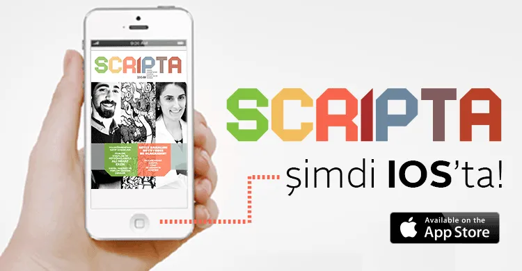 Scripta şimdi mobilde!