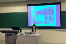 Embroidery Artist Damla Yalçın attended a seminar at FENS