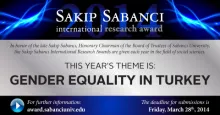 Sakıp Sabancı International Research Awards