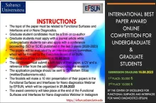 EFSUN Best Paper Award