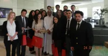 Sabancı University students go to Dubai for “Tea Conversations with CEOs”