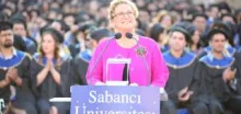 The commencement ceremony for the 12th undergraduate and 9th graduate classes of Sabancı University.