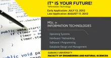 Professional Master&#039;s Degree in Information Technology applications deadlines