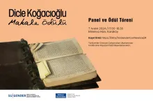Dicle Koğacıoğlu Article Award - Panel and Award Ceremony