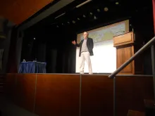 Tosun Terzioğlu, the Founding Rector of Sabancı University met with students at Üsküdar American High School